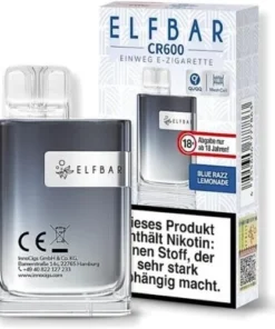 Elfbar CR600 Blue Razz Lemonade Einweg E-Zigarette 20mg