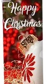 Cool Christmas Feuerzeug Weihnachtskugeln rot