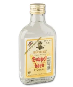 BueCHTER Doppelkorn 38% Vol./200ml Steller mit 12 Stueck