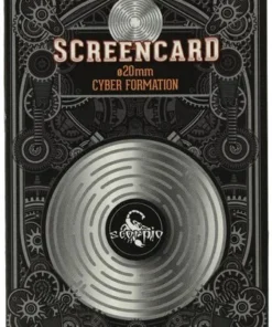 SCORPIO Screencard Edelstahlsiebe Cyberformation 6 Stk. 20mm