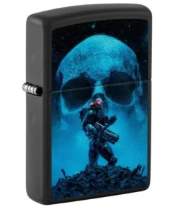 ZIPPO schwarz matt Space Solider Glow in the Dark 60006892