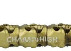 Champ High Metallpfeife Skull Gold