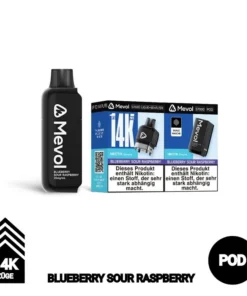 Mevol S7000 | POD | Blueberry Sour Raspberry