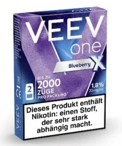 VEEV ONE Pods Blueberry Extra