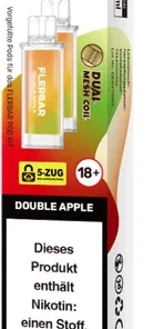 Flerbar Pod Double Apple Prefilled Pods 2x2ml 20mg