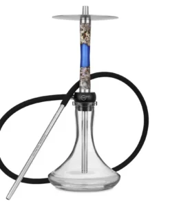 Geometry Hookah Little Bro Woody Epox Grey Blue