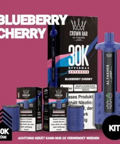 Al Fakher 30k Hypermax | KIT | Blueberry Cherry