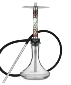 Geometry Hookah Little Bro Honeycomb Exclusiv Epox Iroko Silver Sparkle