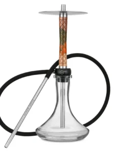 Geometry Hookah Little Bro Rhombus Epox Brown Green-Yellow