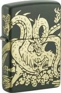 ZIPPO Green Matte gelasert „Dragon“ 60006958