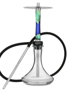 Geometry Hookah Little Bro Woody Epox Turquiese Blue