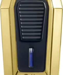 Colibri Zigarrenfeuerzeug Quantum gold/schwarz
