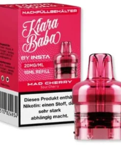 Kiara Baba 10K Mad Cherry Refill Container 10ml 20mg/ml