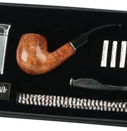 JEAN CLAUDE „Premium Set“ gebogen braun pol. Acrylmundstueck
