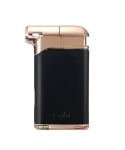 COLIBRI Pfeifenfeuerzeug „Pacific II“ schwarz/rosegold Pz