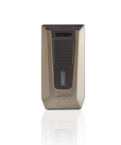 COLIBRI Zigarren-Feuerzeug „Slide II“ gun/schwarz matt
