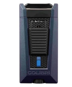 COLIBRI Zigarren-Feuerzeug“Stealth II“ marine/schwarz Laser
