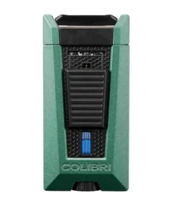 COLIBRI Zigarren-Feuerzeug“Stealth II“ gruen/schwarz Laser