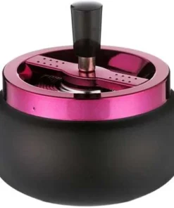 Angelo Schleuderascher schwarz / brombeere-metallic 13 cm