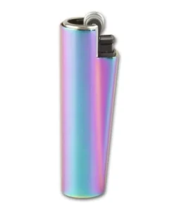 Einwegfeuerzeug Stein CLIPPER Metal Cover Icy 30 Stueck