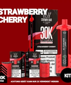 Al Fakher 30k Hypermax | KIT | Strawberry Cherry