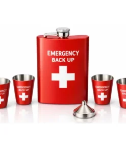Angelo Flachmann Set Emergency back up 6oz.