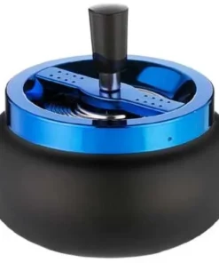 Angelo Schleuderascher schwarz / blau-metallic 13 cm