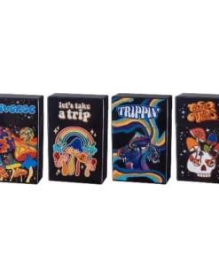 Zigarettenbox (12) PROF Colorful Mushroom 4 Designs sortiert