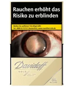 Davidoff Gold Slim Line Zigaretten (20 Stück)