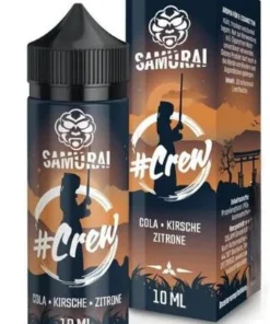 Aroma Samurai #Crew 10ml (Cola-Kirsche-Zitrone)