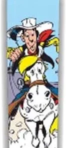Atomic Stein Feuerzeug Lucky Luke I blau 2v4
