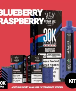 Al Fakher 30k Hypermax | KIT | Blueberry Raspberry