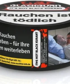 BLACKBURN IT`S NOT BLACK KURANT Wasserpfeifentabak 25g