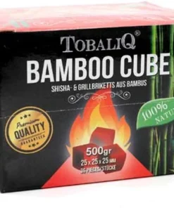 Bamboo Cube Shisha & Grillbriketts aus Bambus 500gr