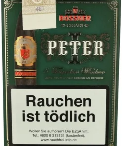 Bossner Peter Maduro Zigarren Torpedo 5Stk.