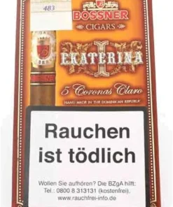 Bossner Zigarren Ekaterina I Claro 5Stk.