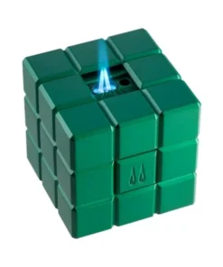COLIBRI Tischfeuerzeug „Heritage Cube“ gruen