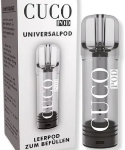 CUCO Pod Universal Leerpod Selbstbefüllbarer Pod für Batterieeinheiten 2ml