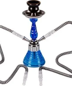 Shisha „Doha“ blau 2er/30cm