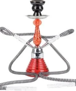 Shisha „Doha“ rot 2er/30cm