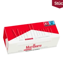 Marlboro Red Filterhülsen Extra Size (250 Stück)