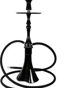 SHISTAR Shisha „Cairo“ schwarz 2er/65cm