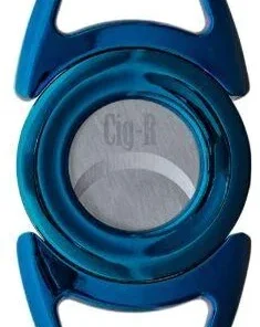 Cig-R Zigarrenabschneider Bulls Eye Blau