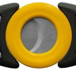 Cig-R Zigarrenabschneider Bulls Eye Gelb