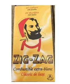 Zig Zag Gelb No 602 Drehpapier/ Blättchen/ Zigarettenpapier 100 Blatt