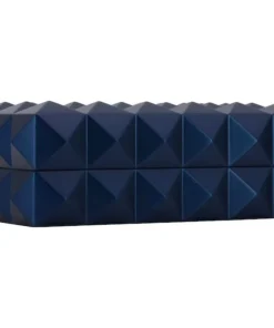 COLIBRI Desktop Humidor „Quasar“ blau fuer ca. 40-45 Zigarren