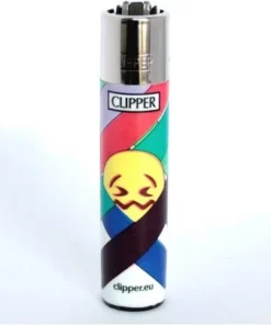Clipper Feuerzeug Emoji Mix 2 Unwohl Smiley – 1/4