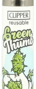 Clipper Feuerzeug Green 4v4 GREEN THUMB