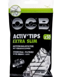 OCB Filter Aktivkohle Extra Slim (50 Filter)