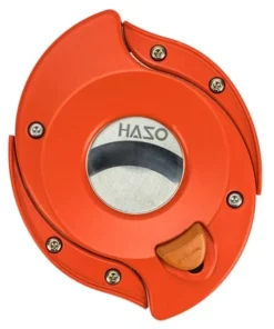 HASO Zigarren-Abschneider Edelstahl by CREDO orange 22mm